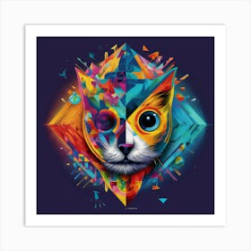 Crypto Cat 055743 1 Art Print