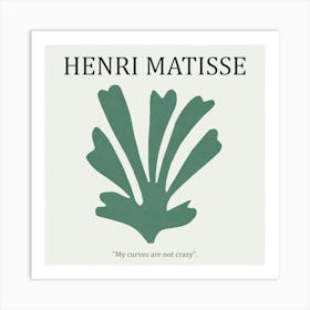 Green Leaf 01- Henri Matisse Art Print