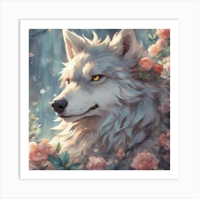 Wolf12 Art Print