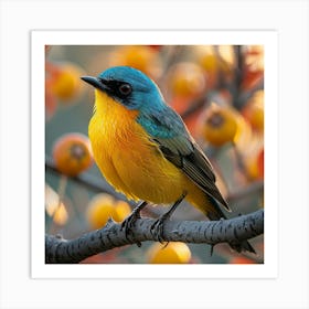 Blue-Winged Warbler 2 Art Print