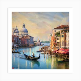 Grand Canal Venice 2 Art Print