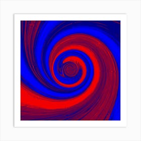 Abstract Swirl - Abstract Swirl Stock Videos & Royalty-Free Footage Art Print