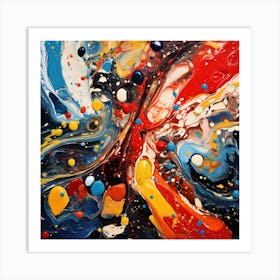 Abstract Painting 145 Art Print