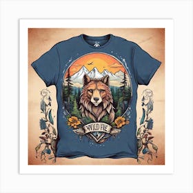 Wild Wolf Art Print