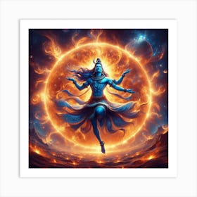 Lord Shiva 13 Art Print