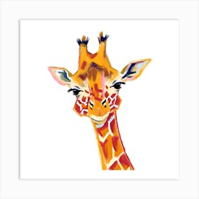 Masai Giraffe 01 Art Print