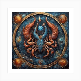 Scorpio, the Scorpion Art Print