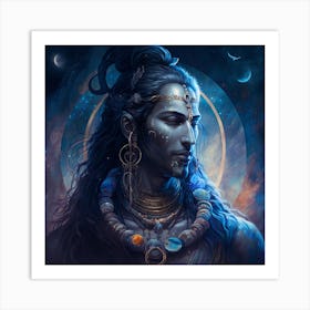 Shiva Pinakapati Art Print