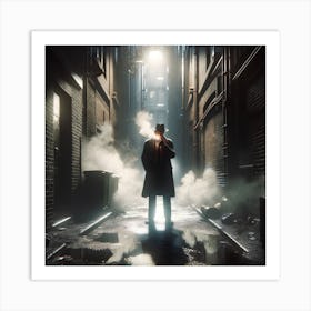 Detective Blues 1 Art Print