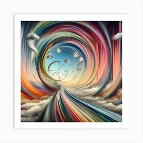 Abstract Painting 3 Art Print