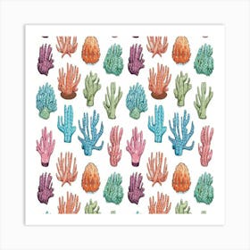 Coral Reefs Art Print