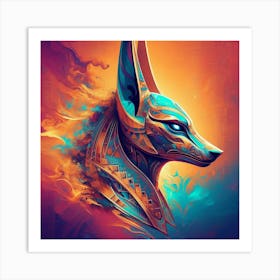 Anubis Art Print