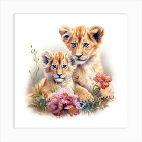 Lion Cubs 3 Poster