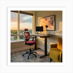 Home Office 3 Art Print