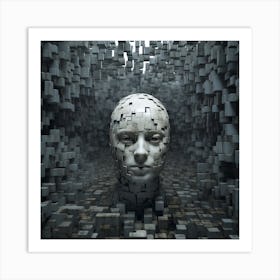 Fractal Dimension Art Print