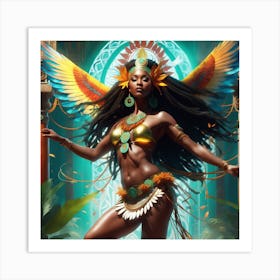 Egyptian Goddess Art Print