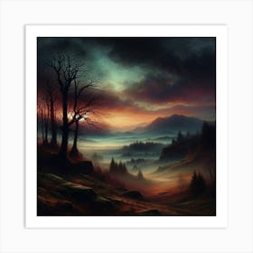 Landscape - Landscape Stock Videos & Royalty-Free Footage 3 Art Print