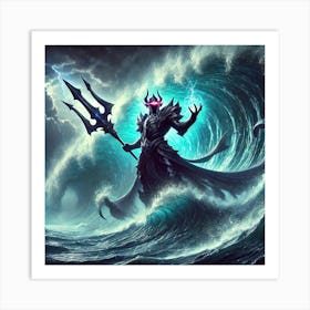 Lord Abyssion Tidal Smash Art Print