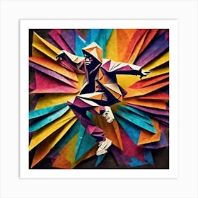 Origami Art 13 Art Print