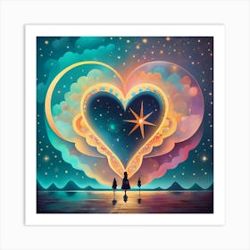 Heart Of Love Art Print