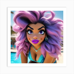 Mermaidcj Art Print