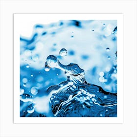 Water Splash 4 Art Print