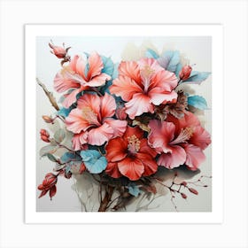 Hibiscus 3 Art Print