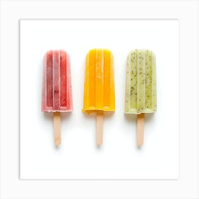 Popsicles 1 Art Print