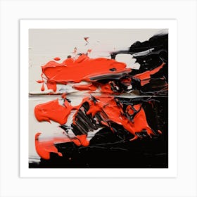 Splatter 1 Art Print