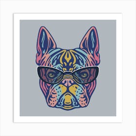 French Bulldog Pop Art Art Print