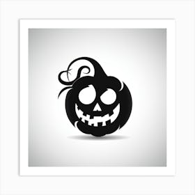 Halloween Pumpkin Art Print