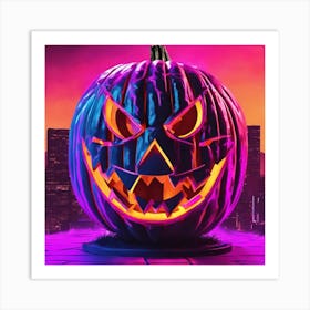 Halloween Pumpkin 14 Art Print