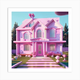 Barbie Dream House (171) Art Print