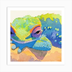 Chameleon Art Print