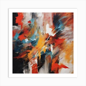 Abstract Painting 11 Art Print