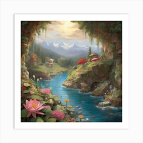 Fairy Garden Art Print