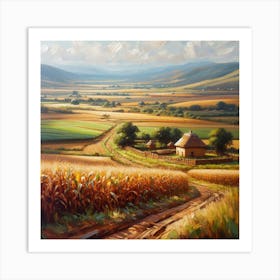 Russian Countryside Art Print