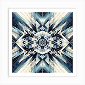 Abstract Geometric Design 2 Art Print