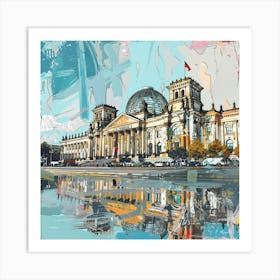 Berlin - Reichstag Art Print