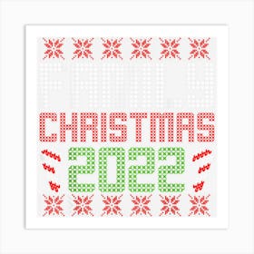 2022 Christmas Family Matching Shirts Art Print