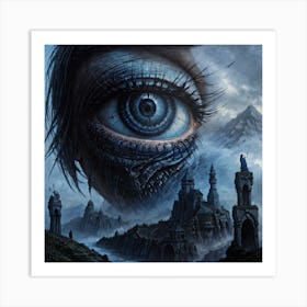 Eye Of The Dragon Art Print