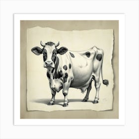 Cow!! 10 Art Print