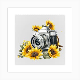 Watercolor Summer Photography 16 Art Print