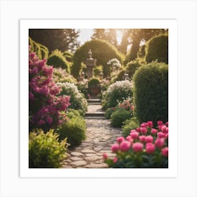 Grandmas Garden Acd66c7e 92a7 4940 B7f1 03bf3e112a89 Art Print