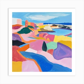 Abstract Travel Collection Malta 1 Art Print