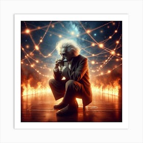 Albert Einstein Art Print