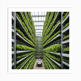 Futuristic Greenhouse Art Print