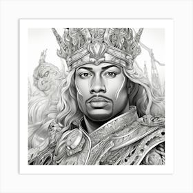 King Of Kings Art Print