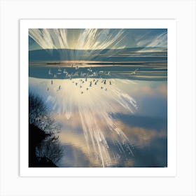 Chasing The Light (IV) Art Print