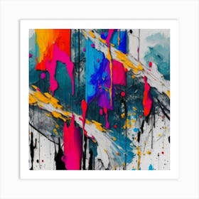 Abstract Painting 9 Art Print